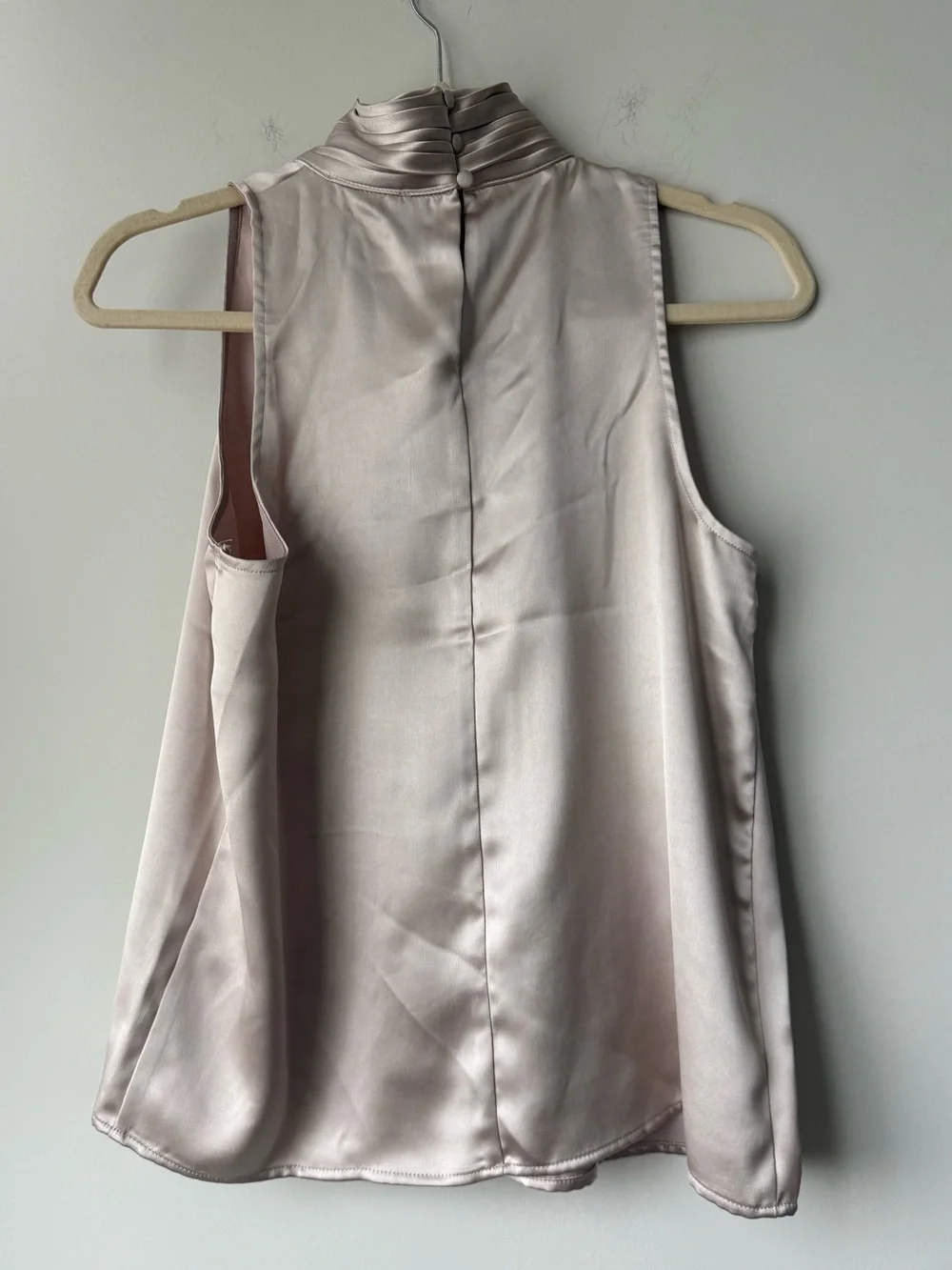 Rachel Zoe Mock Neck Halter Blouse - Size Small